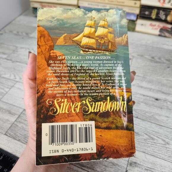 Silver Sundown by Marteen Dee Graham 1982 Dell First Printing‎ Paperback Romance - Picture 7 of 11